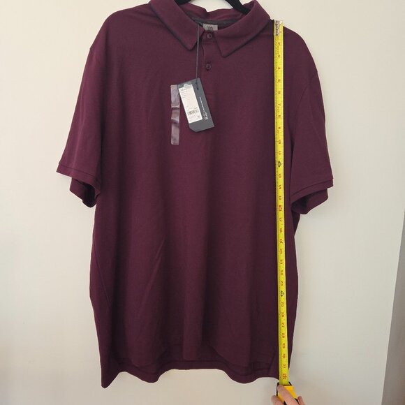 VRST Other - NWT VRST Men's XXL Burgundy Plum Golf Shirt a handsome, preppy shirt